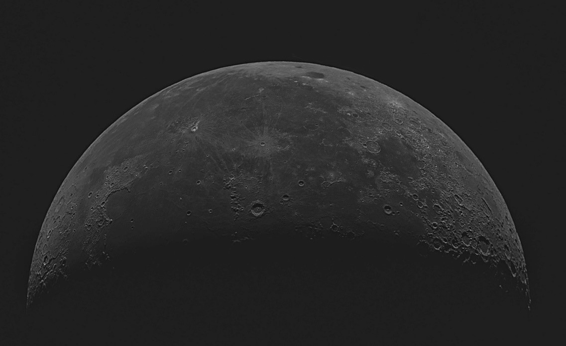 Moon, lunar images, astronomy, astrophotography, zwo, zwo camera, planetary, telescopes, filters, mounts, software, long exposure, camera sensor, Dobsonian, Celestron