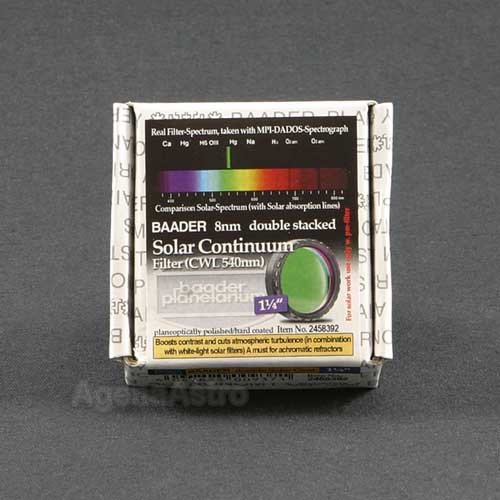 Baader double-stacked solar continuum filter