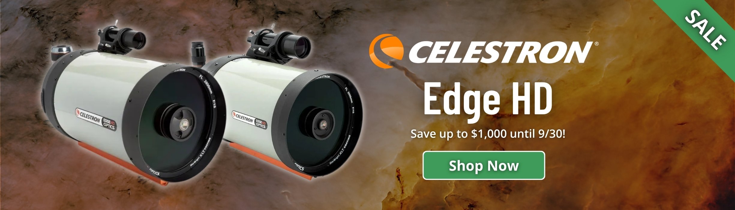 Celestron Edge HD Sale September 2026
