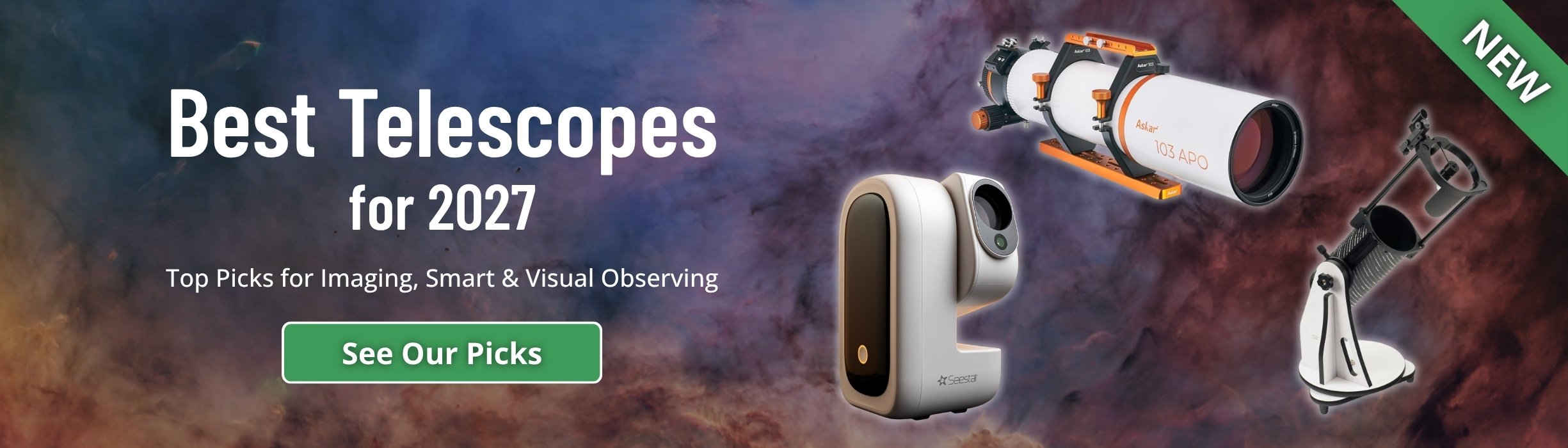 Best Telescopes for 2027