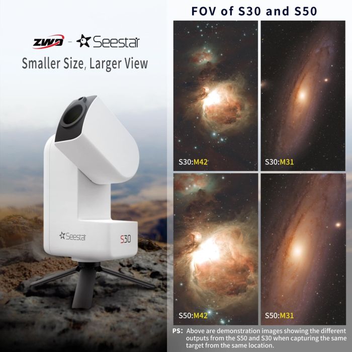 は*ぎ様 Seestar S30 スマート望遠鏡 ZWO Seestar S30 Smart Telescope for Astrophotography