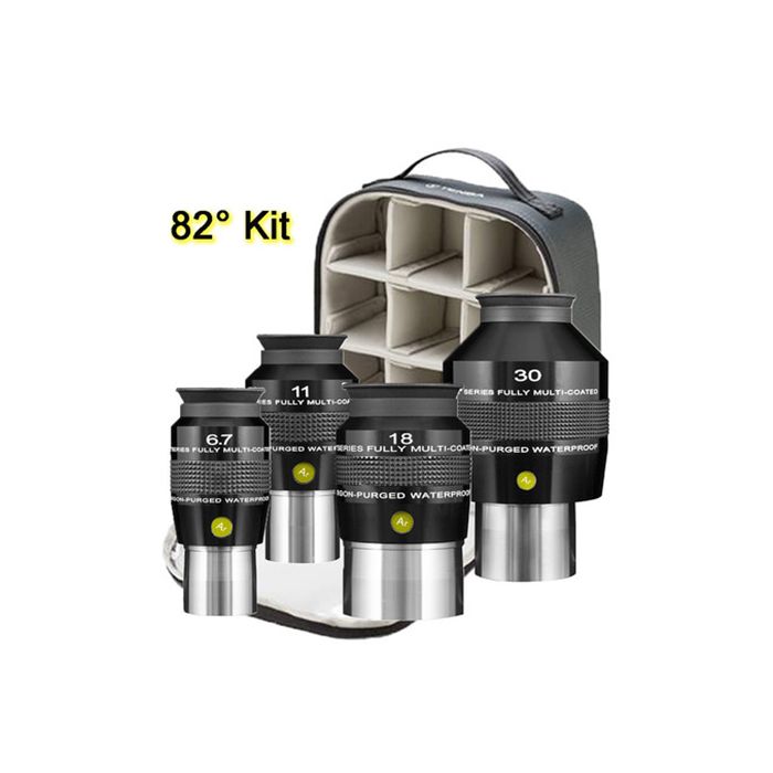 Explore Scientific 82° 4 Eyepiece Kit (1.25