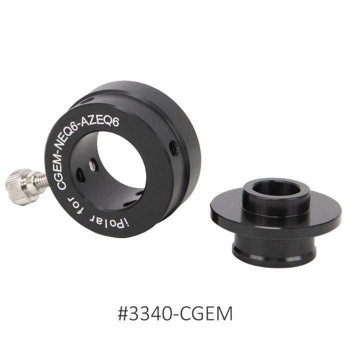 iOptron iPolar Adapter - Fits Celestron CGEM / Sky-Watcher NEQ6 & AZEQ6 Mounts Externally # 3340-CGEM iOptron iPolar Adapter - Fits Celestron CGEM / Sky-Watcher NEQ6 & AZEQ6 Mounts Externally # 3340-CGEM