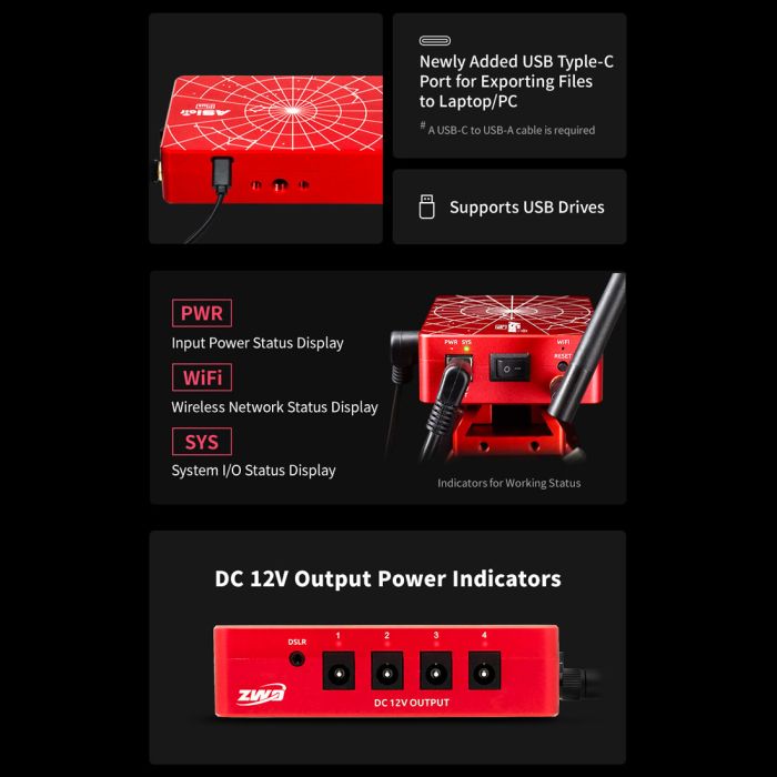 ZWO ASIAIR Plus 256GB Smart Camera Controller