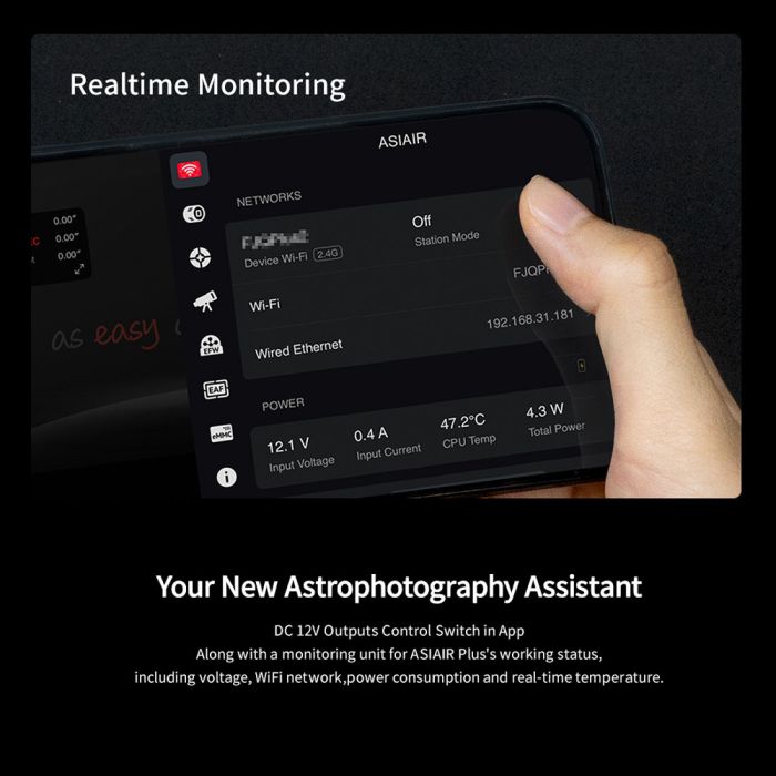 ZWO ASIAIR PLUS (256GB) Astrophotography-Computer