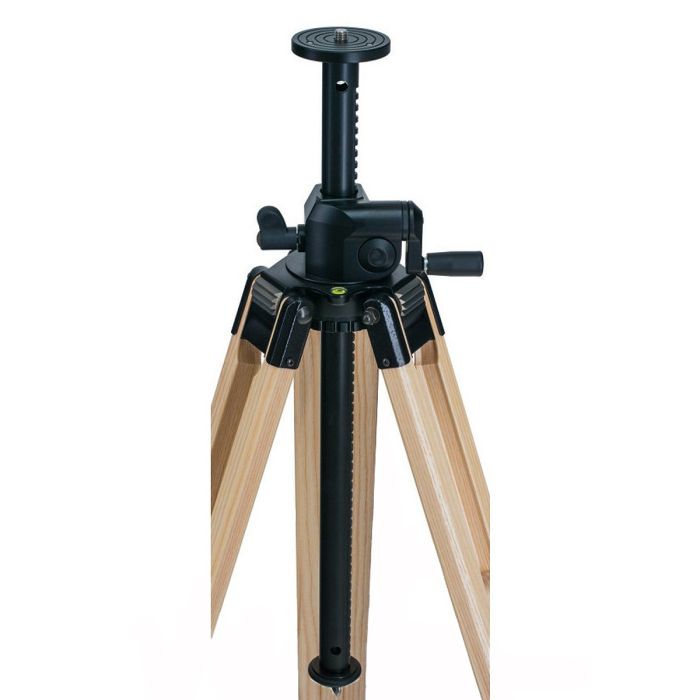 Berlebach Report 823 Photo Tripod: Two Leg Extension, 181cm Max Height & 25mm Dia Crank Center Column - Natural # 22021K25