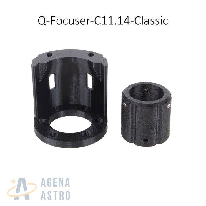 BuckeyeStargazer SCT Mounting Brackets for QHY Q Focuser # Q-Focuser-C11.14-Classic