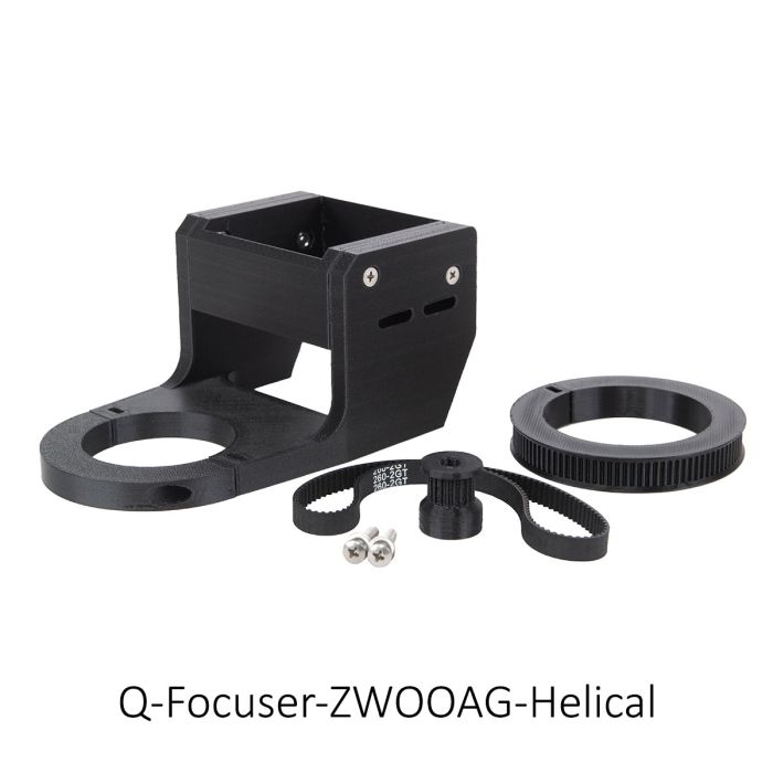 Buckeye Stargazer Q Focuser Bracket for ZWO Helical Focuser on OAG