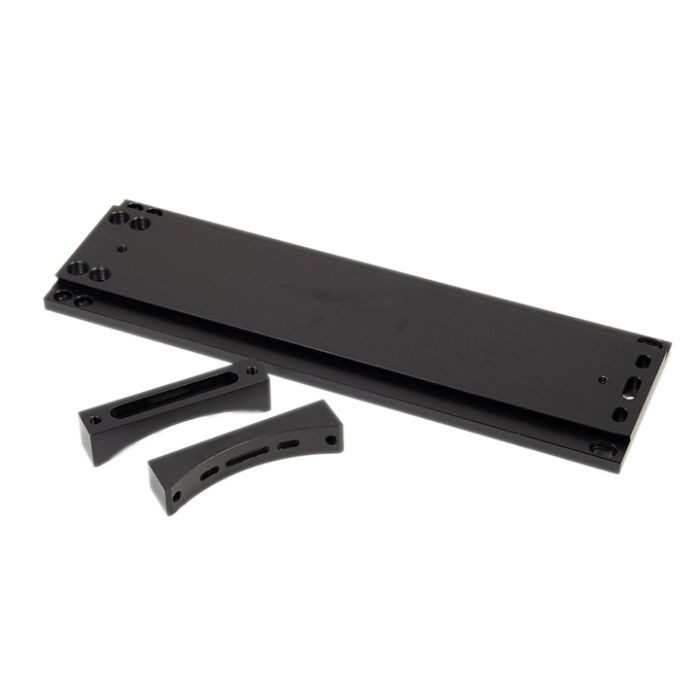 Agena D Series Losmandy-Style Dovetail Plate with Radius Blocks for Celestron C8 OTAs - 340mm (13.4