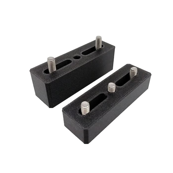 Telescope Riser Spacer Blocks - 55mm with 80mm M6 Bolts (Set of 2) Rouz Astro 