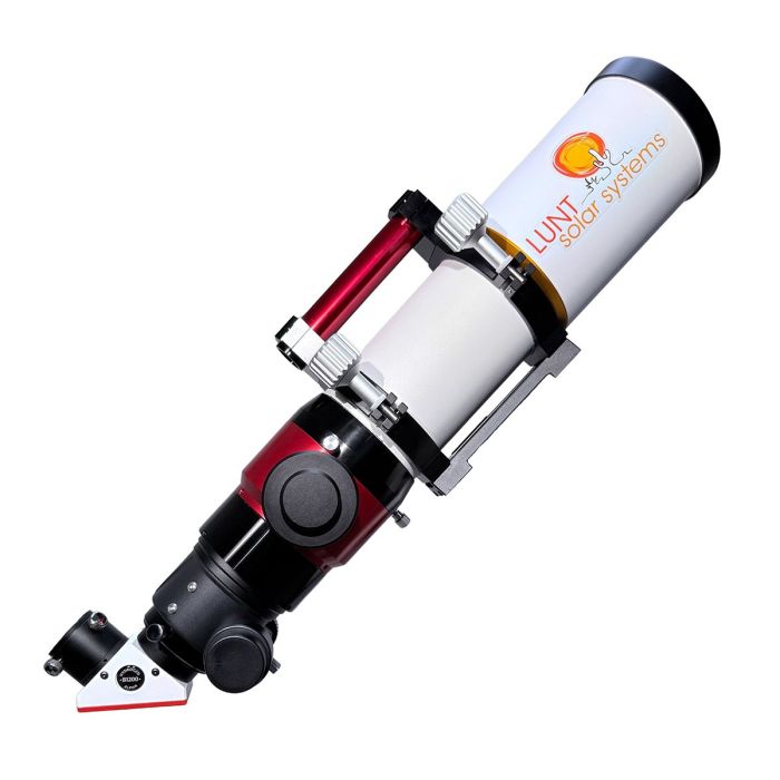 Lunt 80mm f/7 Universal Ha Solar Telescope with B1200 Blocking Filter #T-LS-LS80MT-B1200