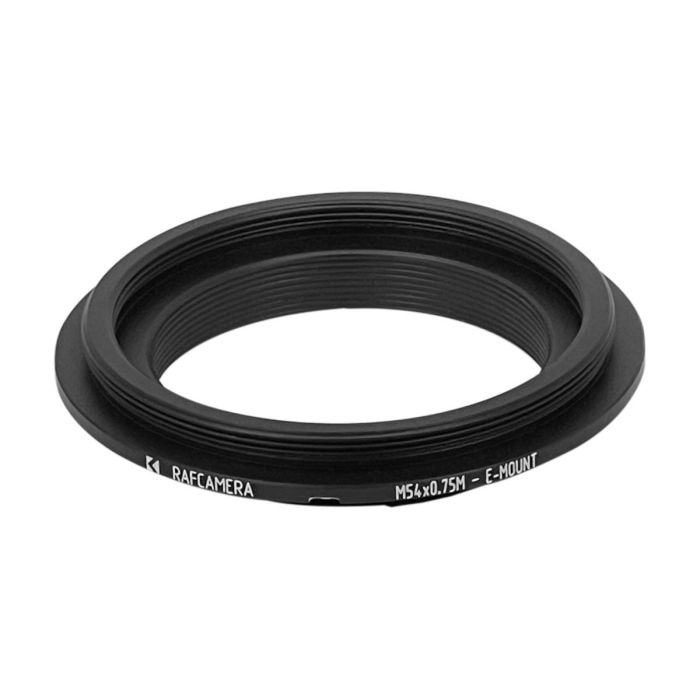Raf Camera Adapter RafCamera M54x0.75 Male Thread Sony E-mount Raf Camera Adapter RafCamera M54x0.75 Male Thread Sony E-mount