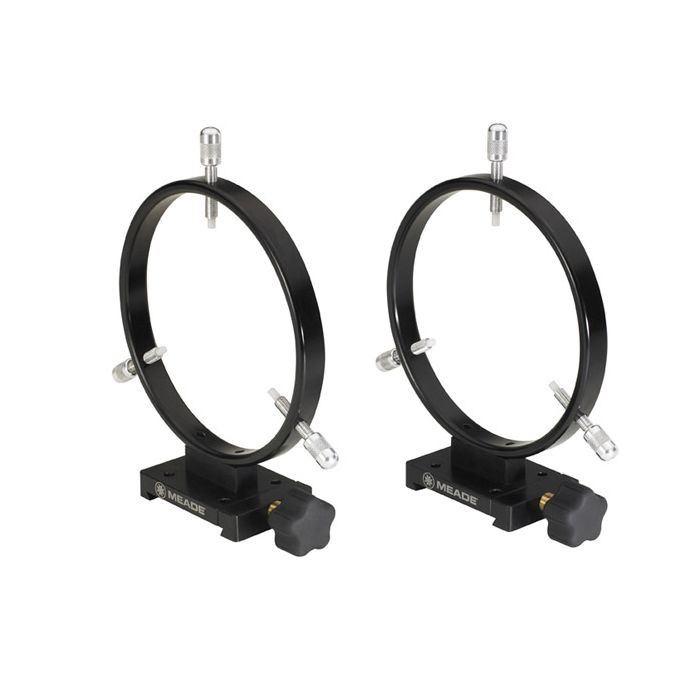 Meade 90mm Mounting Ring Set for LX90 / LX200 / SCT / ACF Telescopes # 07926