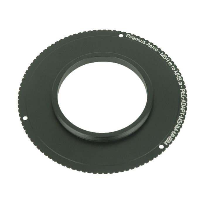 Pegasus Astro M54x0.75 Male M48x0.75 Adapter # PEG-ADAPT-M54M-M48M