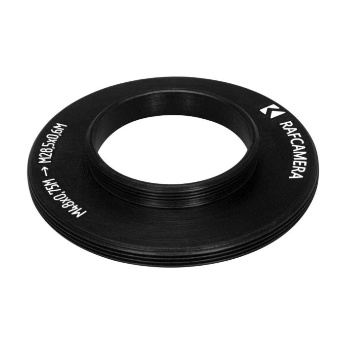 Raf Camera Adapter M48x0.75 Male to M28.5x0.6 Male Thread