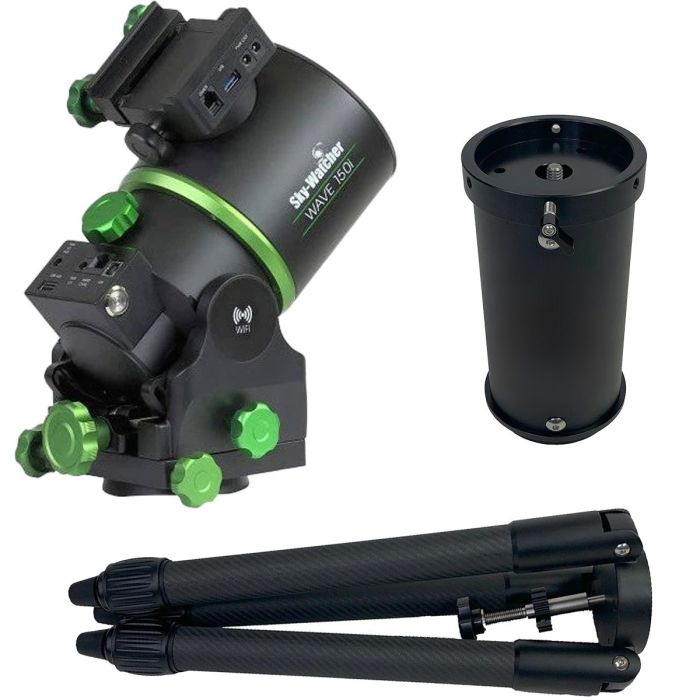 Wave 150i SkyWatcher Telescopes Sky Watcher Telescope Carbon Fiber Tripod & Extension Tube