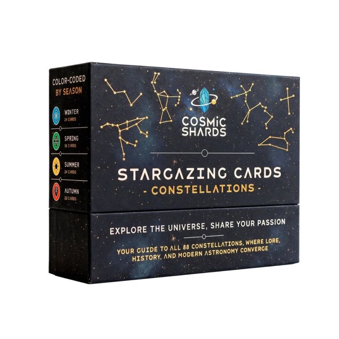 Cosmic Shards Stargazing Cards - Constellations