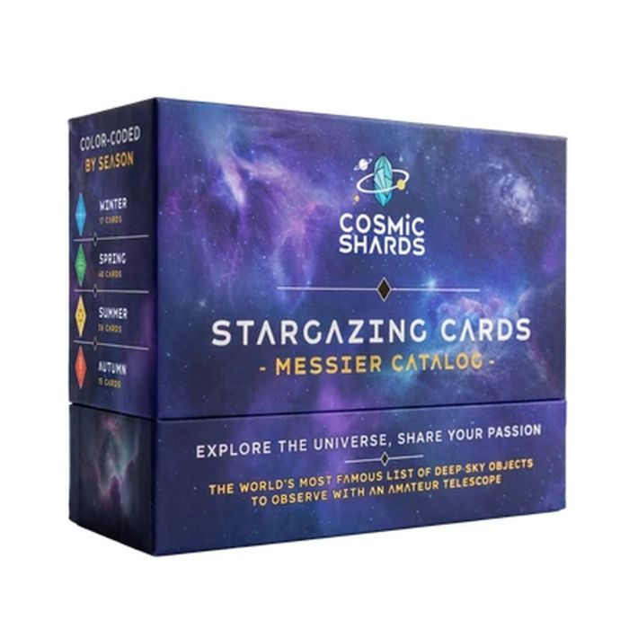 Cosmic Shards Stargazing Cards - Messier Catalog
