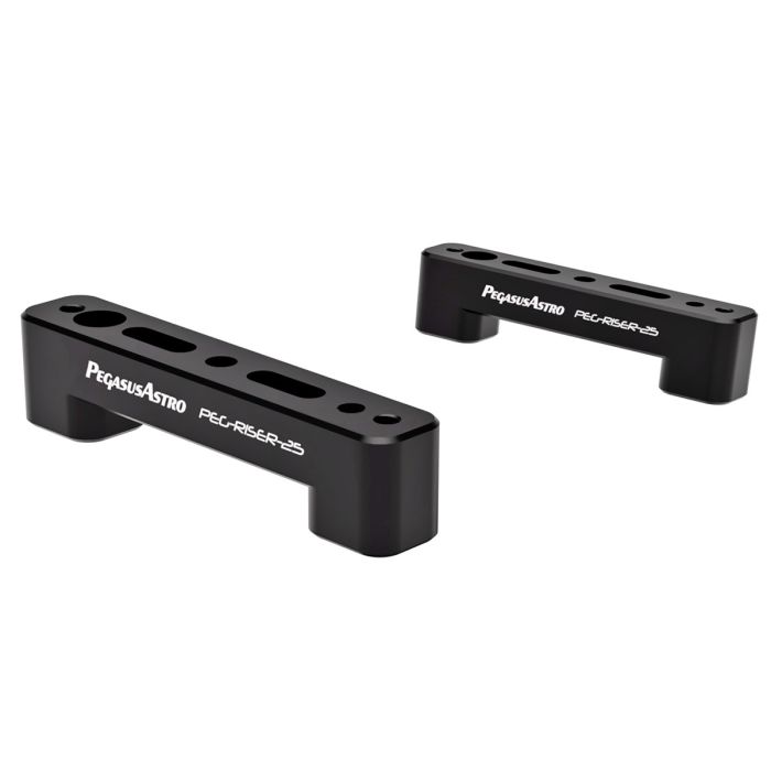 25mm Telescope Riser Blocks (Set of 2) Pegasus Astro # PEG-RISER-25