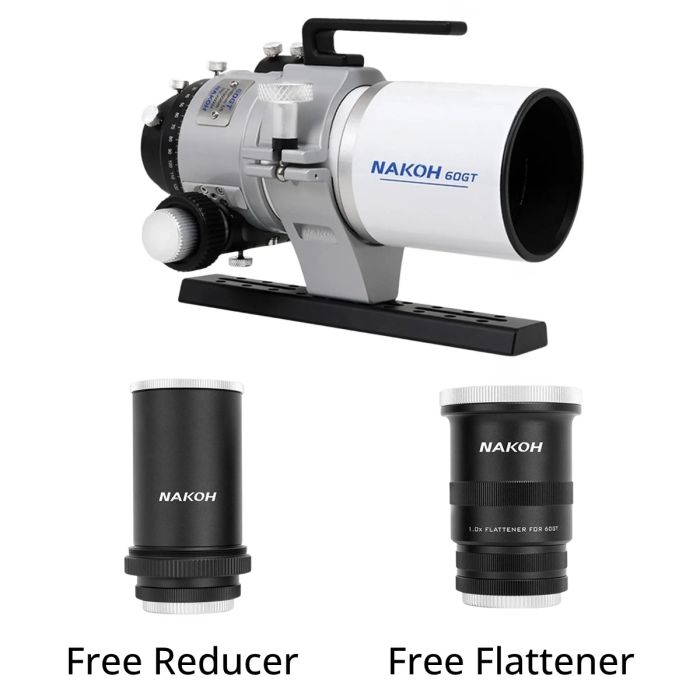 Nakoh 60GT Bundle Deal with Free Reducer and Flattener