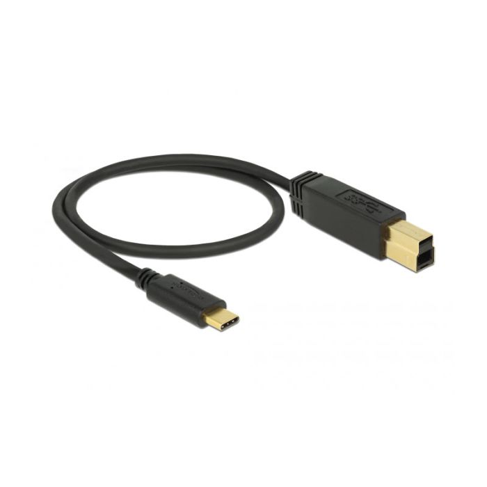 Pegasus Astro USB 3.1 Gen 2 10Gbps Type-A Male to Type-B Male Cable - 0.5m
