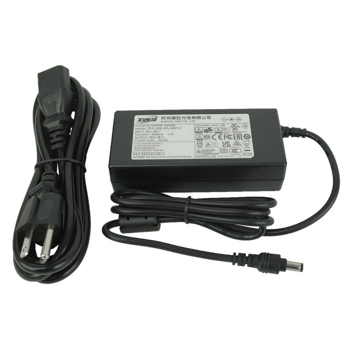 ZWO Power Supply / Adapter 12V 5A AC to DC  # DC12V5A-US