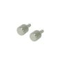 Agena Thumb Screw, Metric M3-0.5, 6.5mm Thread Length (Pack of 2)
