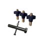 iOptron Star Knobs with Center Post for AZ Mount Pro, MiniTower/II/Pro Mounts (Set of 3) # 8340-Pier