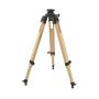 Berlebach Uni 16C Photo Tripod: Single Leg Extension, 133cm Max Height & Leveling Ball - Natural # 11080C