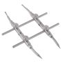 Spanner Wrench Repair Tool - Angled, Dual Tip, Cross-Adjustable, Stainless Steel # AHSW01