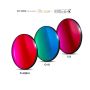 Baader CMOS-Optimized 6.5nm Narrowband Filter Set (H-a/O-III/S-II) - 50.4mm Round Unmounted # FCSETN-RD50 2961654