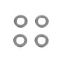 Flat Washer, Stainless Steel, Metric M5 (Pack of 4)