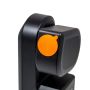 3D Astro Dust Plug - For ZWO SeeStar S50 Smart Telescope, Flexible Plastic, Orange # 3A-SeeStarS50-Dust