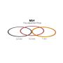Baader Fine-Adjustment Aluminum Spacer Ring Set for M54 Threads - 0.3/0.5/1.0 mm # M54RING 2457920