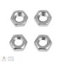 Hex Nut, Stainless Steel, US/Imperial 1/4