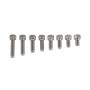 Socket Head Cap Screws, Stainless Steel, Metric M6x1 Thread (Pack of 4)