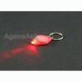 Agena LED Red Light Keychain for Astronomy