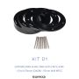 QHY Adapter Kit - Combo D1 (For Select QHY APS-C/FF Cameras & Corrective Optics) # 020107