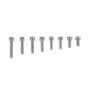 Socket Head Cap Screws, Stainless Steel, Metric M4x0.7 Thread (Pack of 4)
