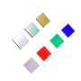 Antlia Filter LRGB-V & SHO (SII, Ha & OIII) Narrowband 3nm Pro Imaging Set of 7 Filters - 50mm Square