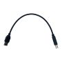 Pegasus Astro USB 2.0 Type-A Male to Type-B Male Cable - 0.3m / 11.8in Long (Pack of 2) # USB2B-03M