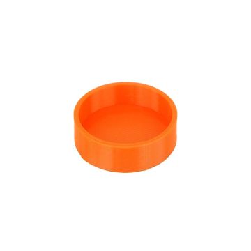 End Cap Dust Cap FlexCap 3D Astro Plastic Orange: ID = 0.87