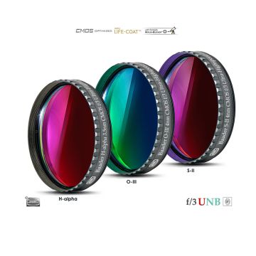 Baader CMOS-Optimized 3.5/4nm f/3 Ultra-Highspeed Filter Set (H-a/O-III/S-II) - 2