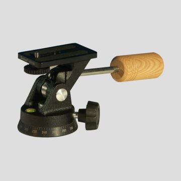 Berlebach 2-Way Pan Head Model 520 - Natural # 32020