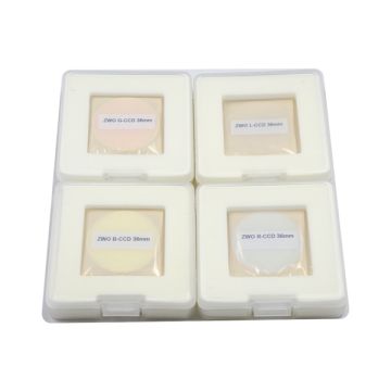 ZWO Premium LRGB Imaging Filter Set - 36mm Round Unmounted # LRGB-36