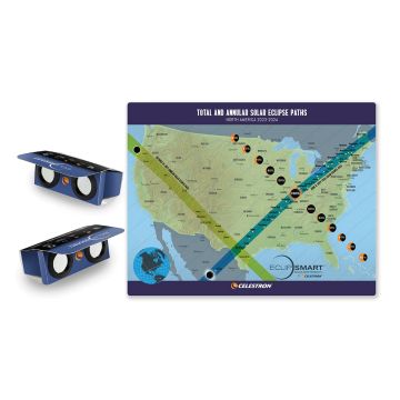 Celestron EclipSMART 2x Power Viewers Sun and Eclipse Observing Kit # 44406