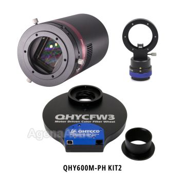 QHY 600M-PH (Standard BFL Version) Cooled Monochrome Astronomy Camera Kit with Medium OAG & Large 2