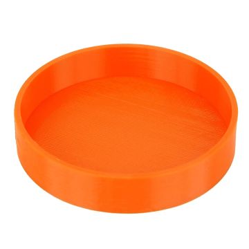 Plastic End Cap Dust Tube Flexible Caps 3D Astro Orange: ID = 2.74