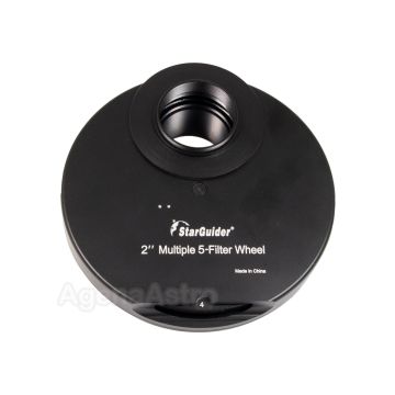 Open Box: Agena 2in 5-Position Manual Filter Wheel for Astrophotography