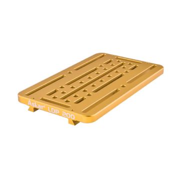 Open Box: Askar Losmandy-Style Universal Dovetail Plate - 200mm (7.9in) Length - Gold # LDP200-Gold